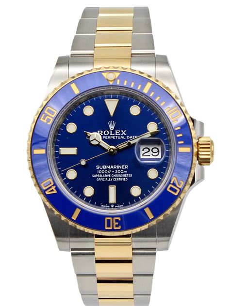 rolex marine blue|Rolex submariner blue two tone.